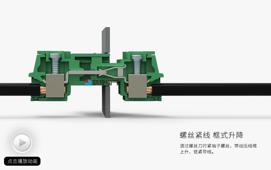 上海联捷LC10MGC1-3.81穿墙插拔式接线端子小体积微型绿色连接器