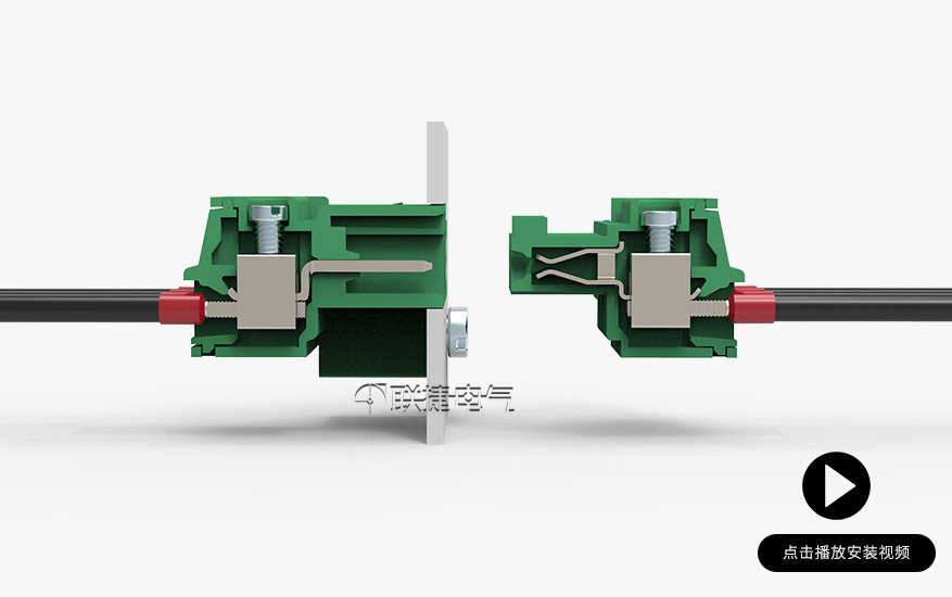 上海联捷LC10MGC2-3.81穿墙式插拔端子连接器