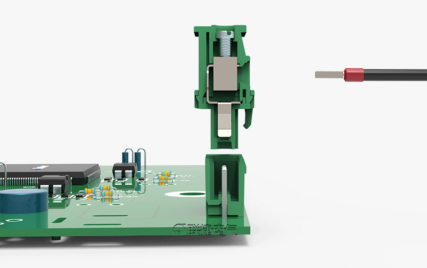 上海联捷电气LC2AM-5.08插拔式接线端子