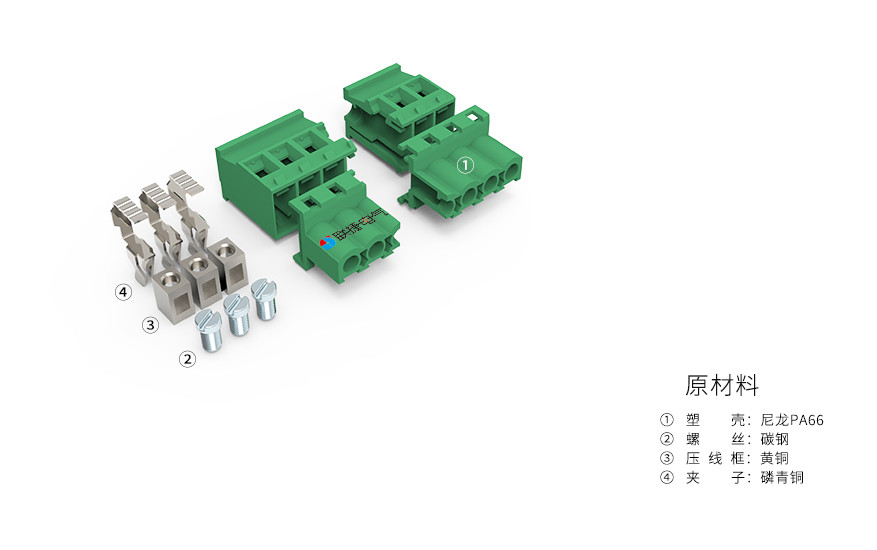 LC2B-5.08上海联捷电气插拔式接线端子