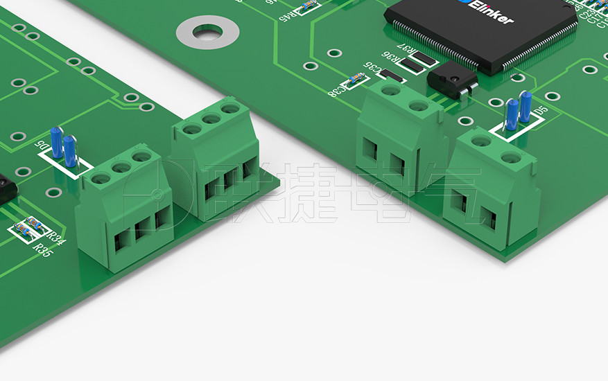 上海联捷LG129V-5.0/LG129V-5.08直焊式PCB接线端子