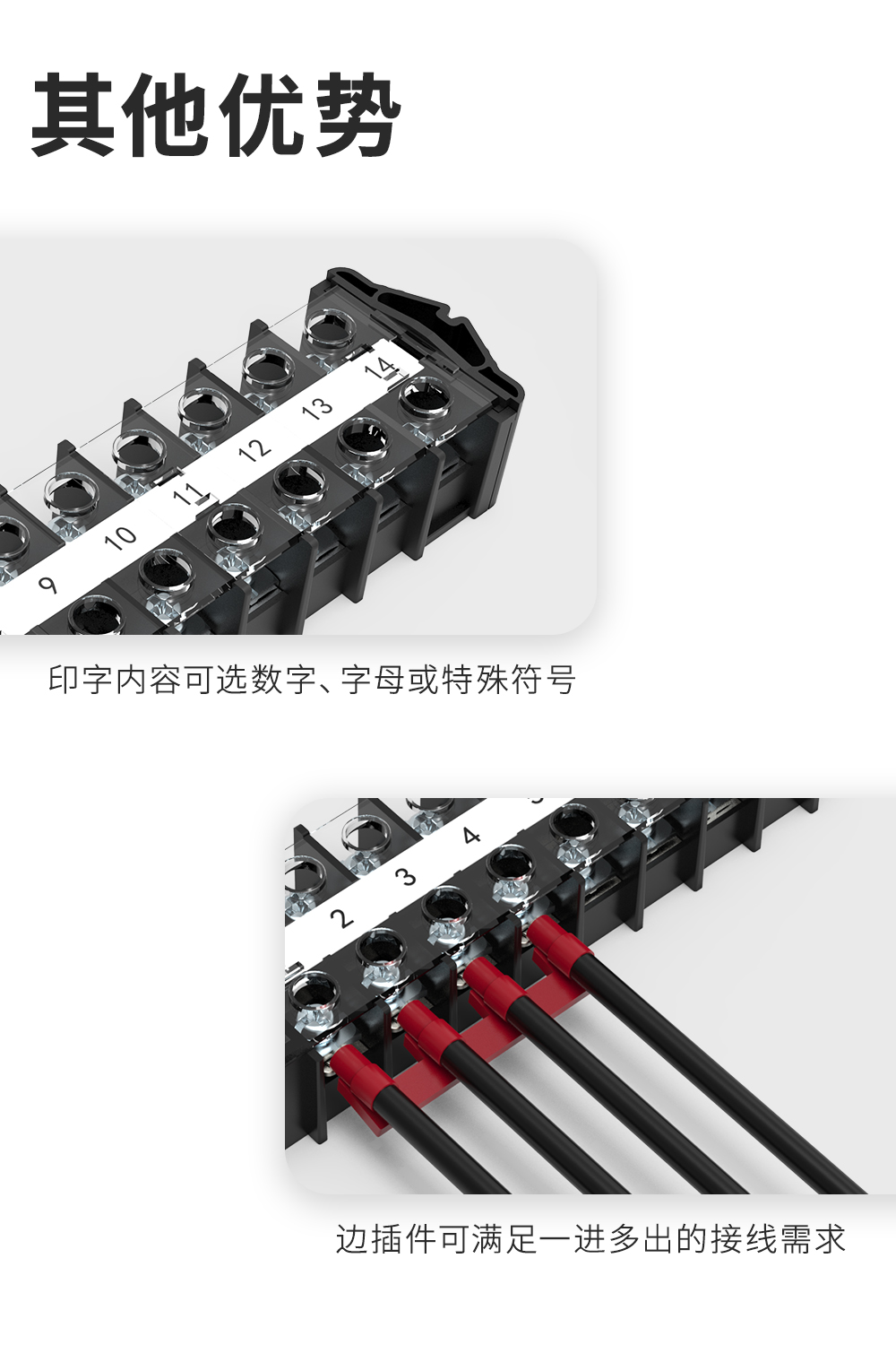 TB1-25A-F穿墙式接线端子