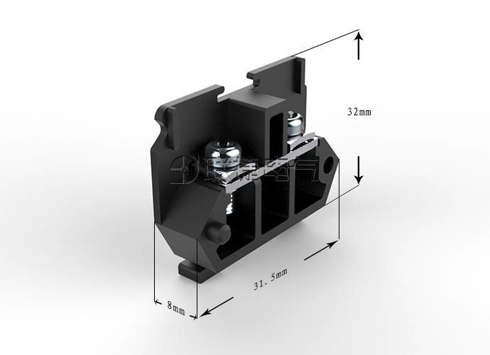 JH9-15A轨道式接线端子排结构参数